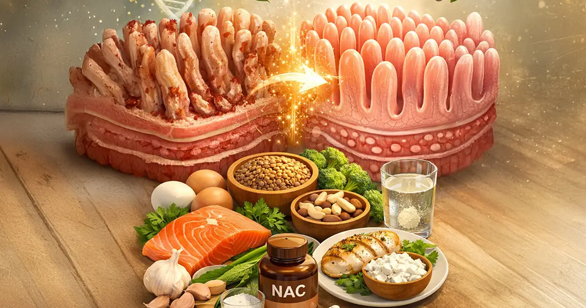 Le secret de cet acide aminé capable d'activer vos cellules souches pour reconstruire votre intestin