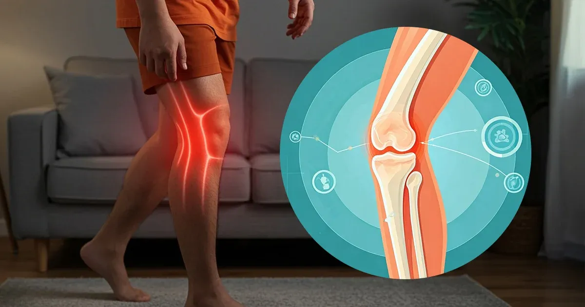 Vous entendez vos genoux craquer et ça vous inquiète ? Ce que ça veut vraiment dire va vous surprendre